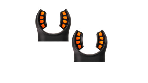 Orange Bite Grip accessory attachment for illumibite hands-free flashlight